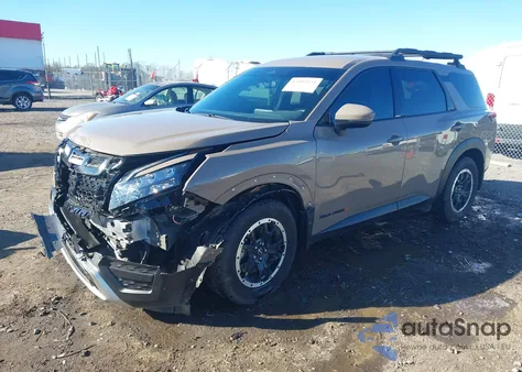 2024 Nissan Pathfinder Rock Creek 4Wd из США, поврежденный, VIN 5N1DR3BDXRC295687